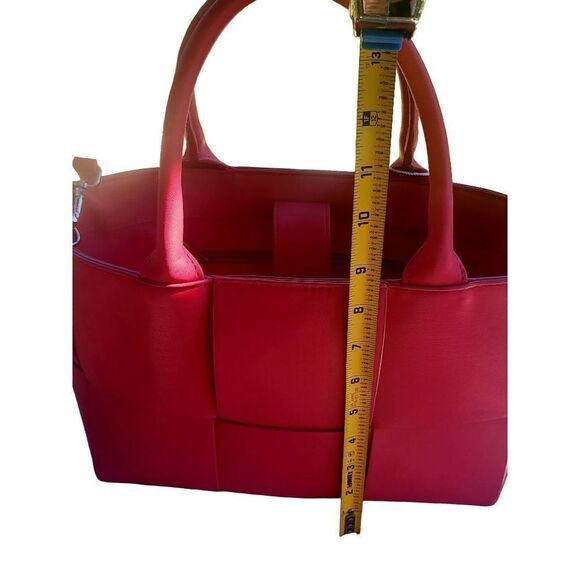 NWT Worthington Wor Woven Shopper pink bag. - Picture 6 of 6